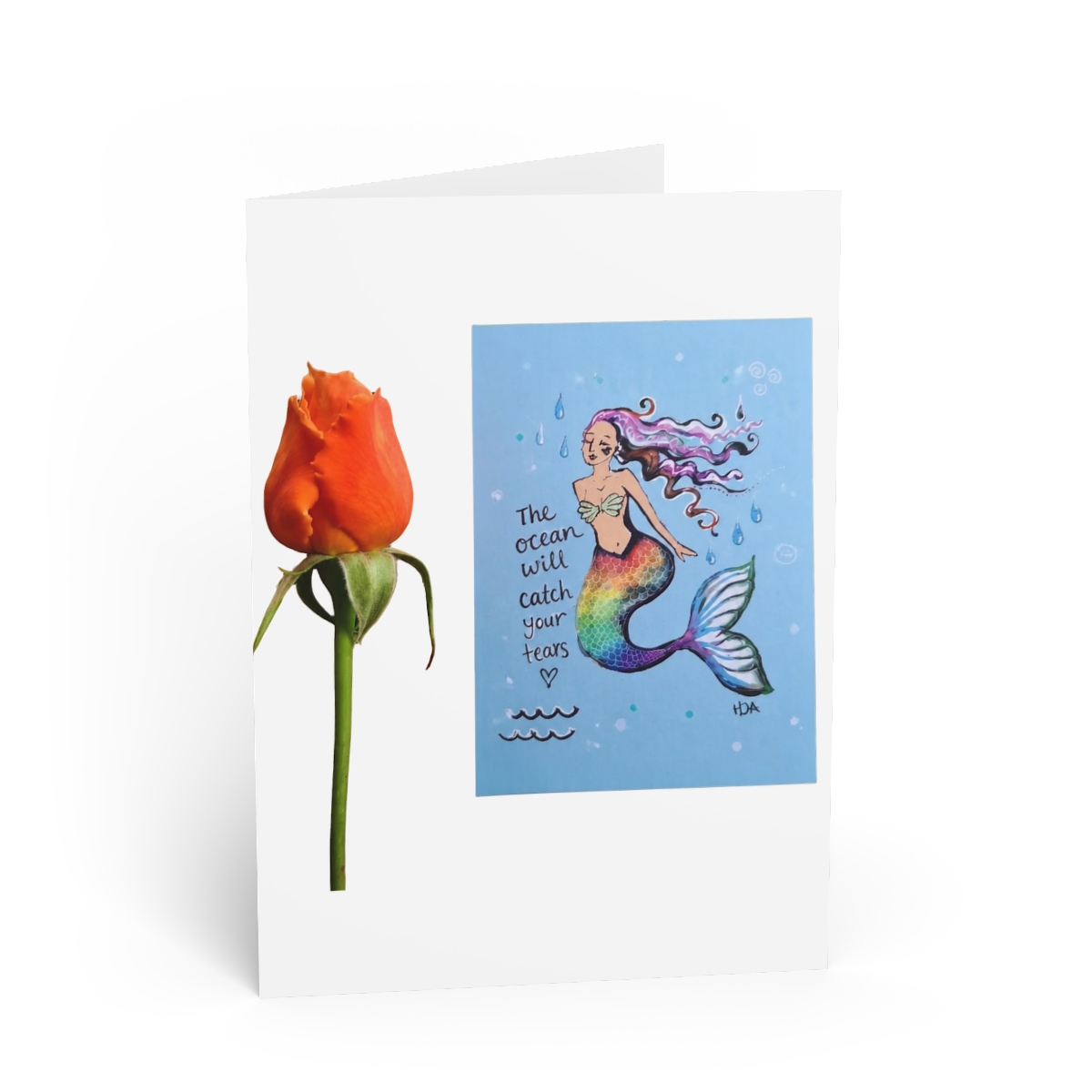The Ocean Will Catch Your Tears✨️ Greeting Card | Holly Jackson