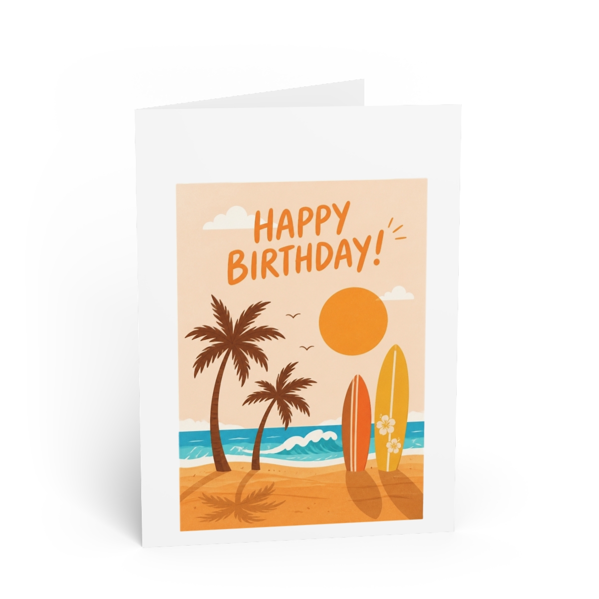 Happy Birthday Beach Vibes✨️ Greeting Card | Holly Jackson