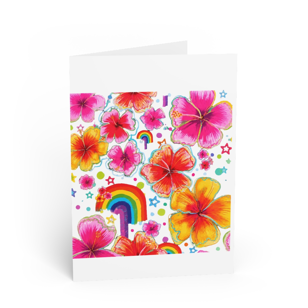 Hibiscus Greeting Card | Holly Jackson